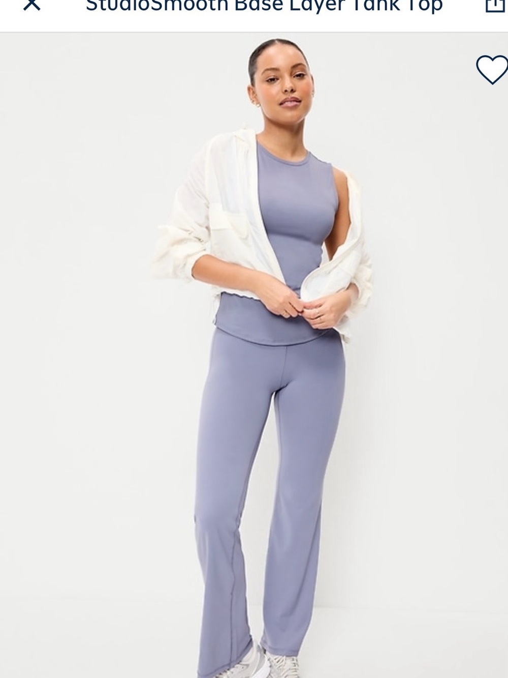 Women’s old navy 2 piece set periwinkle color size L